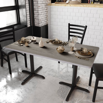 30" x 60" Rectangular Table Top with Reversible Laminate Top - View 2