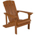 Charlestown Commercial All-Weather Poly Resin Wood Adirondack Chair
