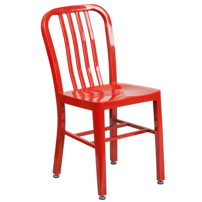 Commercial Grade Metal Indoor-Outdoor Chair