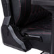 Black with Red Trim |#| Ergonomic Gaming Chair with 4D Armrests, Headrest, & Lumbar Support-Black/Red