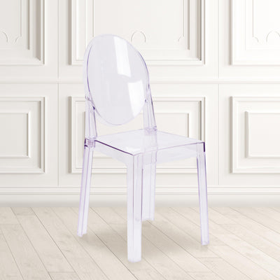 Ghost Chair with Oval Back