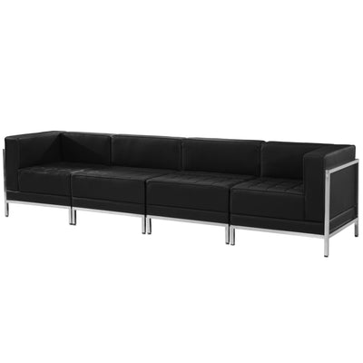 HERCULES Imagination Series LeatherSoft 4 Piece Lounge Set - View 1