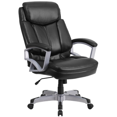 HERCULES Series Big & Tall 500 lb. Rated Executive Swivel Ergonomic Office Chair with Arms - View 1