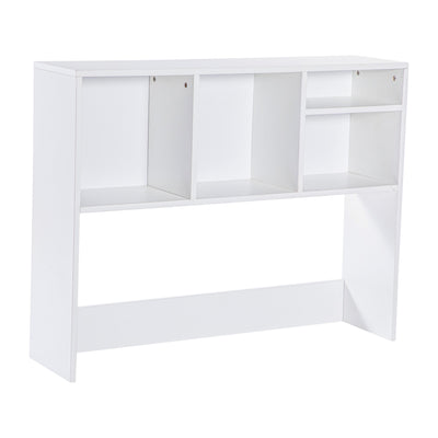 Lotus Desktop Bookshelf Storage Organizer with Multiple Cubbies - View 1
