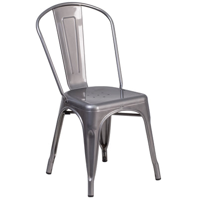 Metal Indoor Stackable Chair