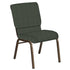 18.5''W Church Chair in Lancaster Fabric - Gold Vein Frame