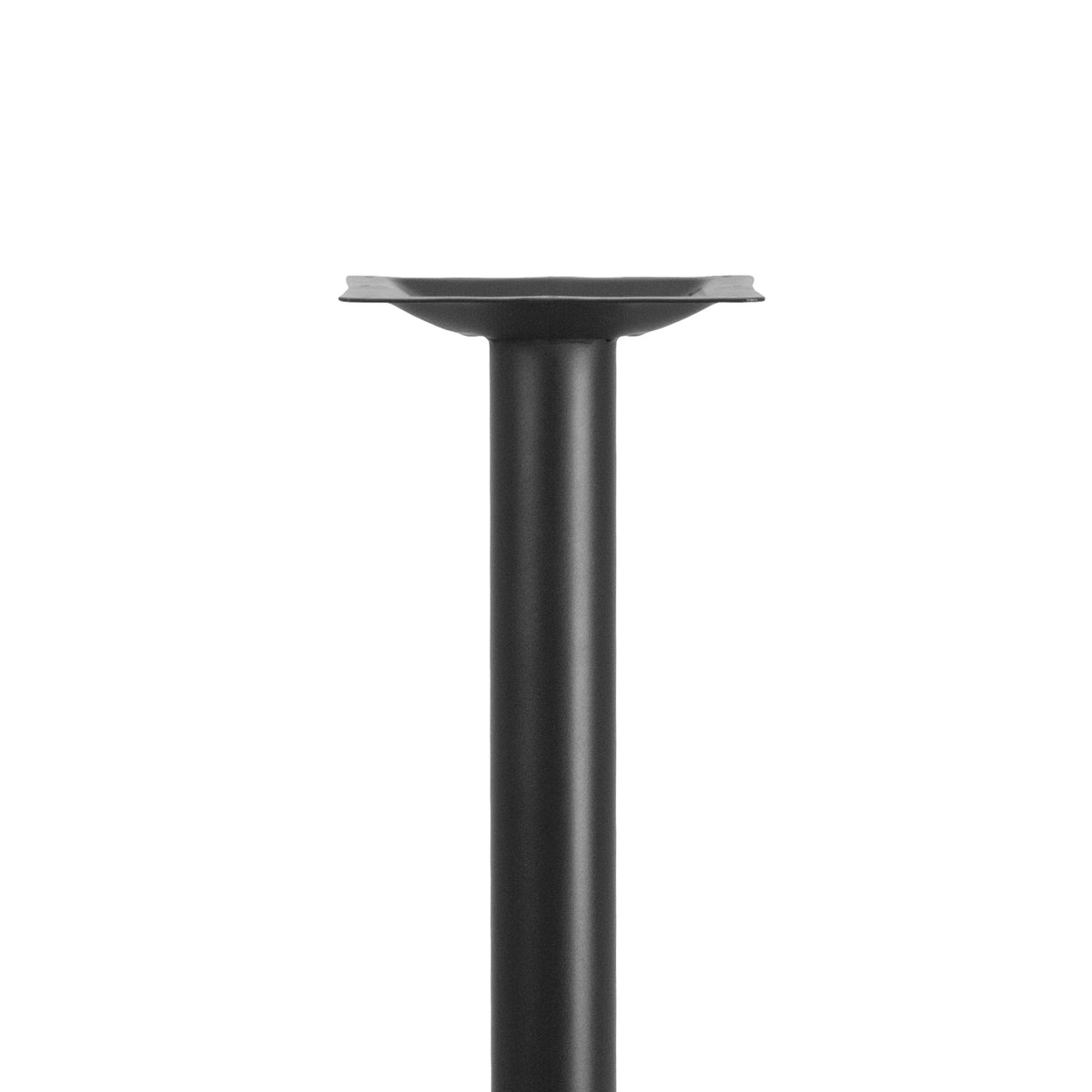 23.75inch x 30inch Restaurant Table X-Base with 3inch Dia. Table Height Column