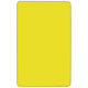 Yellow |#| 24inchW x 60inchL Rectangular Yellow HP Laminate Adjustable Leg Activity Table