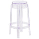 25.75inch High Transparent Counter Height Stool - Restaurant & Bar Furniture
