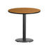 30'' Round Laminate Table Top with 18'' Round Table Height Base