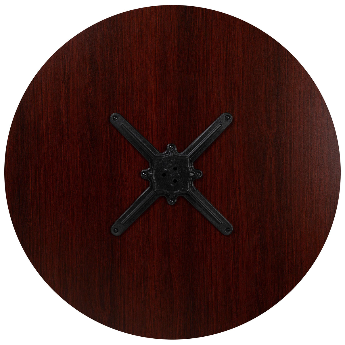 Mahogany |#| 36inch Round Multi-Purpose Conference Table in Mahogany - Meeting Table for Office