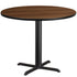 42'' Round Laminate Table Top with 33'' x 33'' Table Height Base