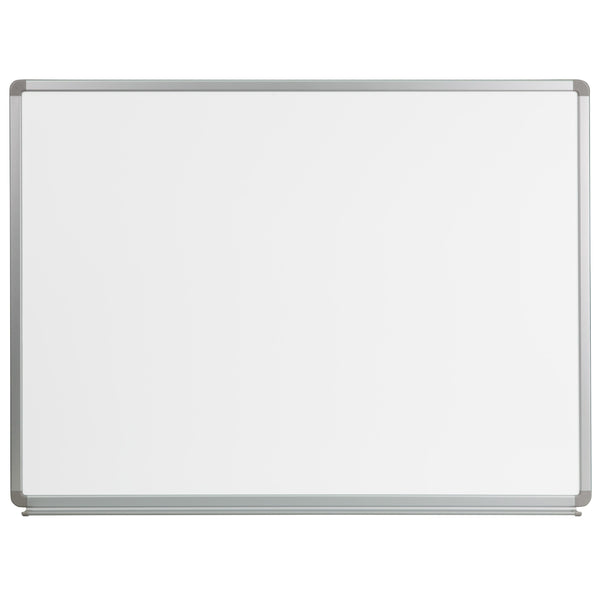 4' W x 3' H Magnetic Marker Board with Galvanized Aluminum Frame