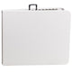 Granite White |#| 6-Foot Bi-Fold Granite White Plastic Banquet and Event Folding Table with Handle
