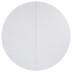 6-Foot Round Bi-Fold Granite White Plastic Event Folding Table with Handle