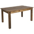 60" x 38" Rectangular Solid Pine Farm Dining Table