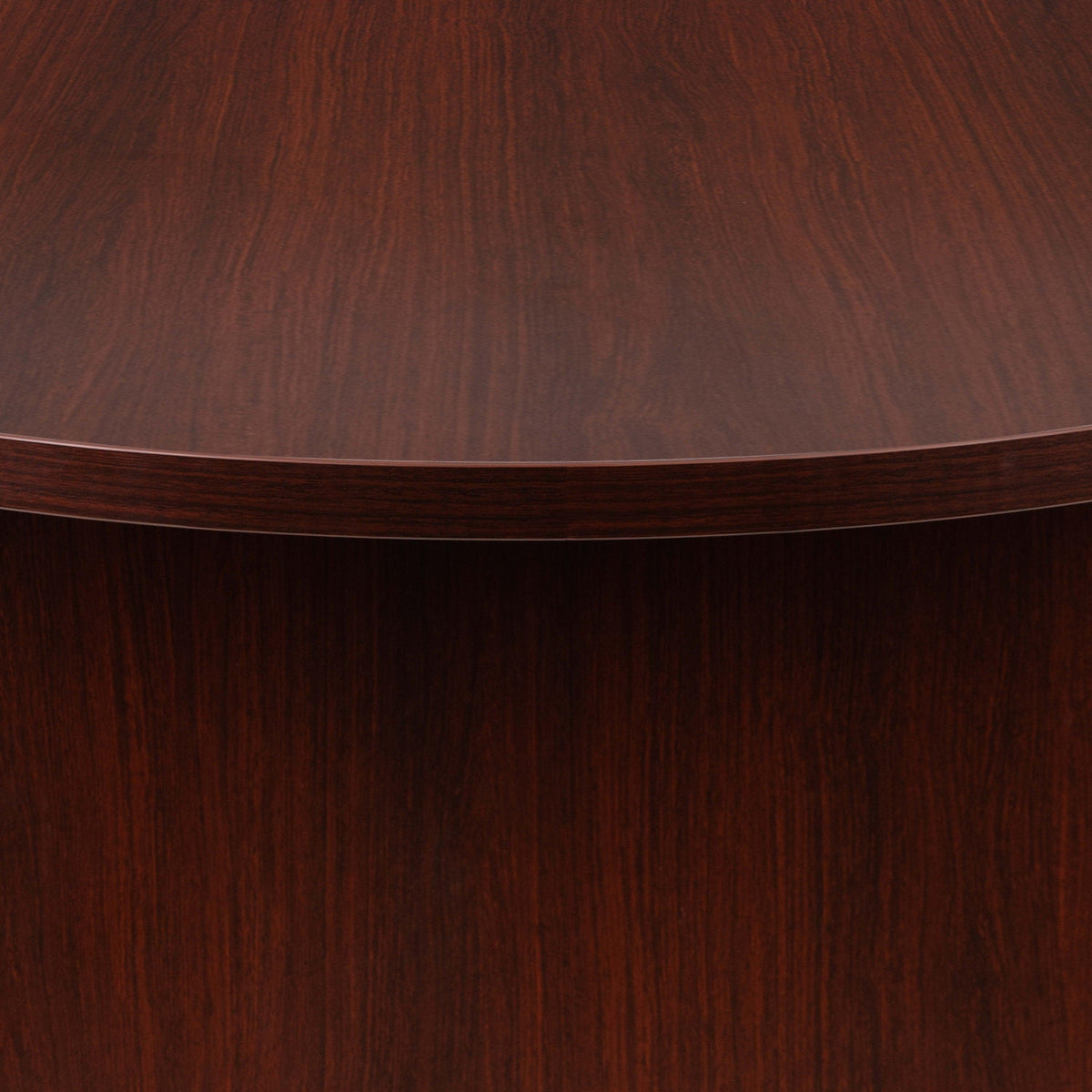 Mahogany |#| 6 Foot (72 inch) Classic Oval Conference Table in Mahogany - Meeting Table