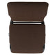 Java Fabric/Black Frame |#| 20.5inch Java Molded Foam Stacking Church Chair