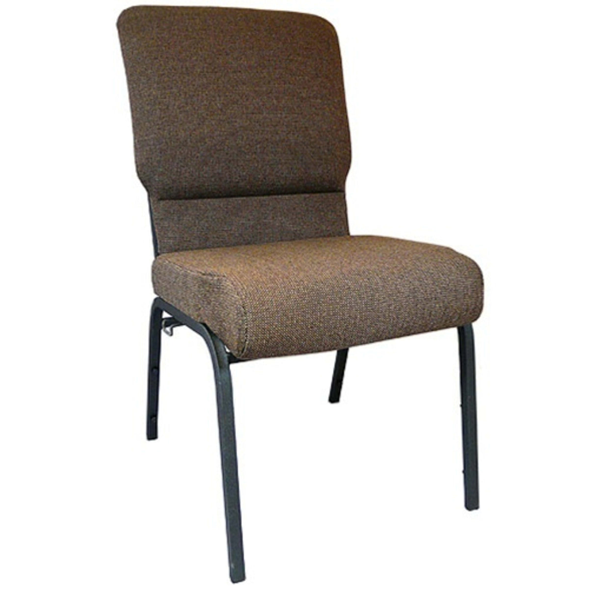 Java Fabric/Black Vein Frame |#| Java Church Chairs 18.5 in. Wide