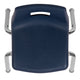 Navy |#| Navy Student Stack Chair 12inchH Seat - School Classroom Chair - Daycare Chair