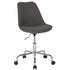 Aurora Series Mid-Back Fabric Task Office Chair with Pneumatic Lift and Chrome Base