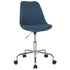 Aurora Series Mid-Back Fabric Task Office Chair with Pneumatic Lift and Chrome Base