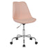 Aurora Series Mid-Back Fabric Task Office Chair with Pneumatic Lift and Chrome Base