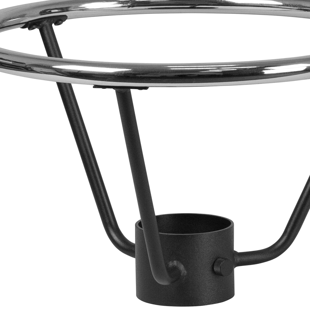 Bar Height Table Base Foot Ring with 4.25inch Column Ring - 19.5inch Diameter