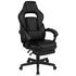 BlackArc Arc Tetra 4.0 Gaming Chair Outfitted With Footrest, Headrest, Lumbar Support Massage Pillow, Reclining Seat/Arms