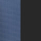 Navy |#| Commercial 7 Pc Outdoor Patio Dining Set with Glass Table and 6 Chairs - Navy
