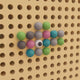 Pastel Plastic Peg Set for STEAM Wall Systems - 512 Pieces