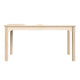Commercial 23.5 x 47.25 Rectangular Wooden Classroom Activity Table - Beech
