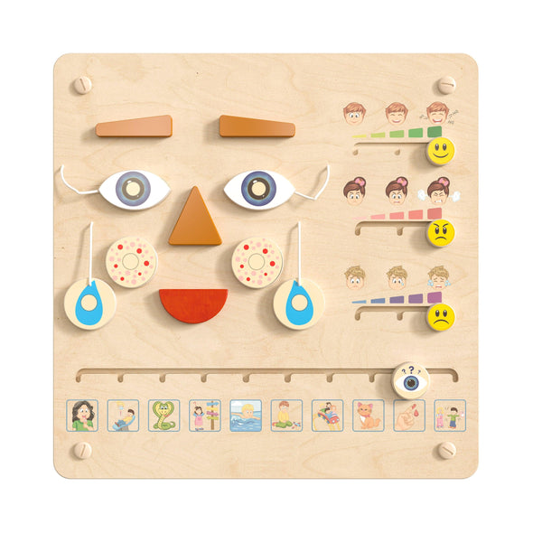 Commercial Grade STEAM Wall Wooden Feelings/Moods Accessory Board
