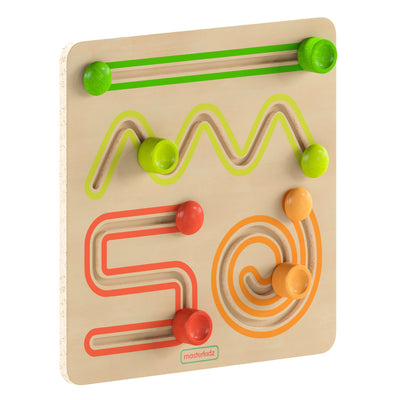 Bright Beginnings Commercial Grade STEM Sliding Shapes Learning Board