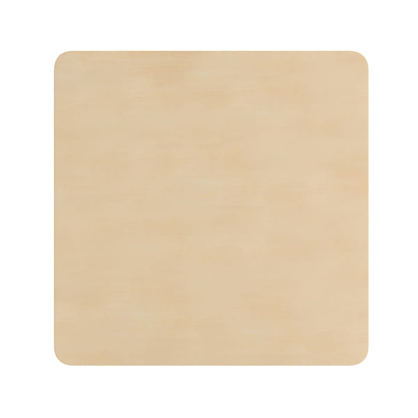 Commercial Grade Wooden STEM Sliding Shapes Learning Board-Natural/Multicolor