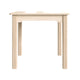 Commercial Grade 23.5inch Square Wooden Preschool Classroom Activity Table - Beech