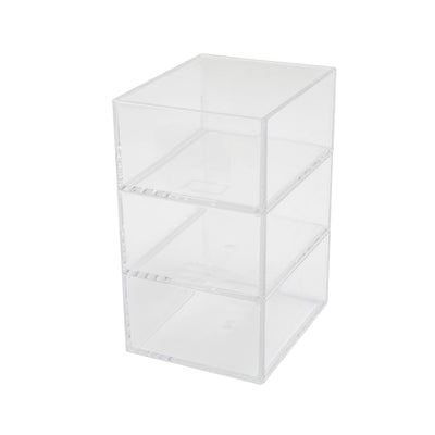 Brody 3 Pack Stack and Slide Plastic Tray Office Desktop Organizer - View 1