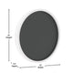 White Washed,12inch |#| Set of 2 Commercial Grade 12inch Round Whitewashed Framed Wall Mount Chalkboards