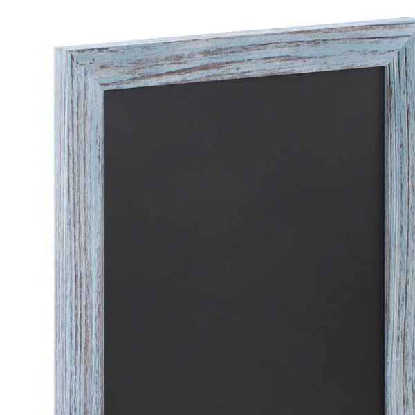 Rustic Blue |#| Set of 10 Wall Mounted Magnetic Chalkboards in Rustic Blue - 9.5inch x 14inch