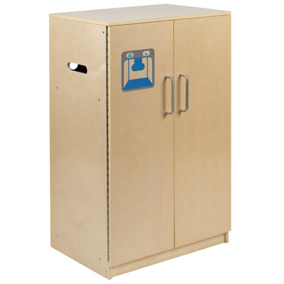 Children's Wooden Kitchen Refrigerator for Commercial or Home Use - Safe, Kid Friendly Design - View 1