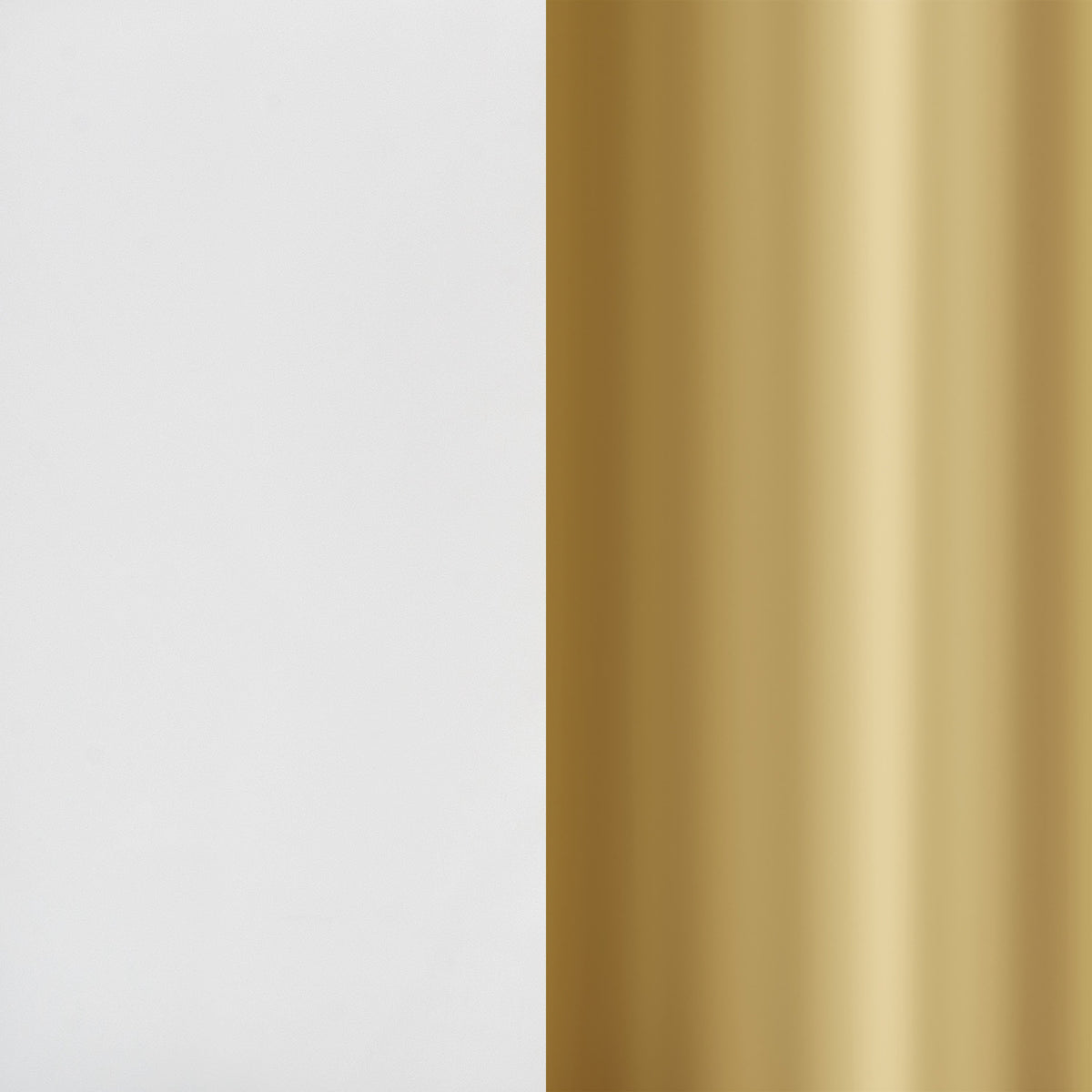White LeatherSoft/Gold Frame |#| Commercial Wide Mid-Back Padded LeatherSoft Swivel Office Chair in White/Gold