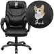 EMB High Back Black LeatherSoft Overstuffed Executive Ergonomic Office Chair