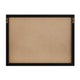 Black Woodgrain |#| Dry Erase Magnetic Monthly Calendar/Cork Board - Black Woodgrain Frame - 24x18