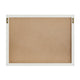 White Woodgrain |#| Dry Erase Magnetic Weekly Calendar/Chalk Board - White Woodgrain Frame - 24x18