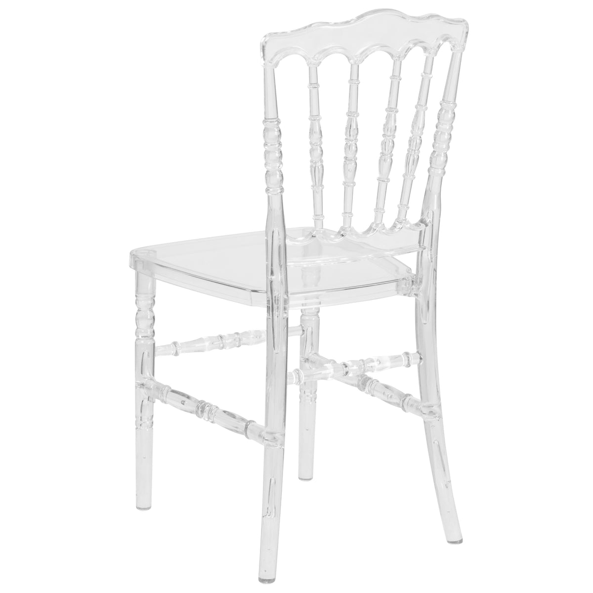 Crystal Ice Napoleon Stacking Chair - Event Seating - Hospitality Seating