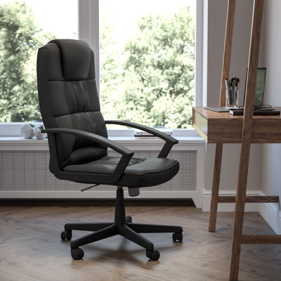 Flash Fundamentals High Back Padded Task Office Chair with Arms - View 2