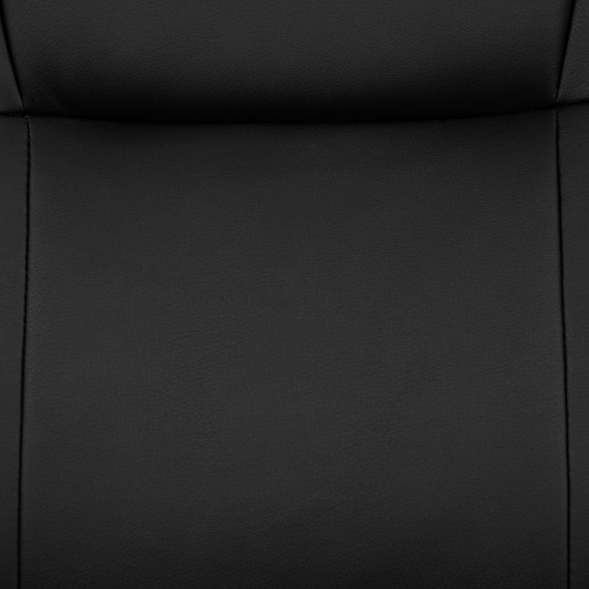 Flash Fundamentals Mid-Back Black LeatherSoft-Padded Task Office Chair with Arms
