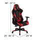 Red |#| Black/Red Gaming Desk Bundle - Cup/Headset Holder/Mouse Pad Top