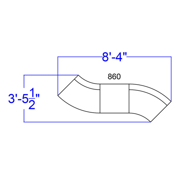 Black |#| 4 PC Black LeatherSoft Modular Reception Configuration w/Taut Back &Seat