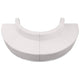 Melrose White |#| 4 PC White LeatherSoft Modular Reception Configuration w/Taut Back &Seat